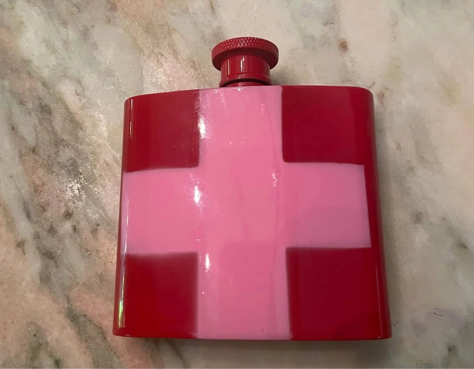 VINTAGE PYLONES SWISS ARMY HIP FLASK - NEVER USED! - photo 3