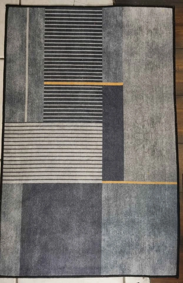 Modern REVERSIBLE Rug Set - 4 Pieces (Machine Washable) - photo 3