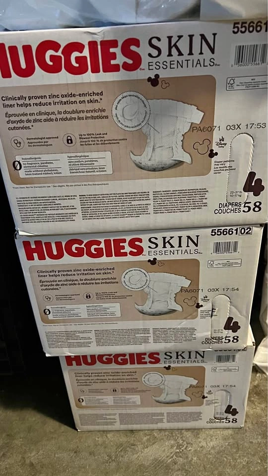 Huggies Skin Essentials Diapers Size 4 (174 ct)