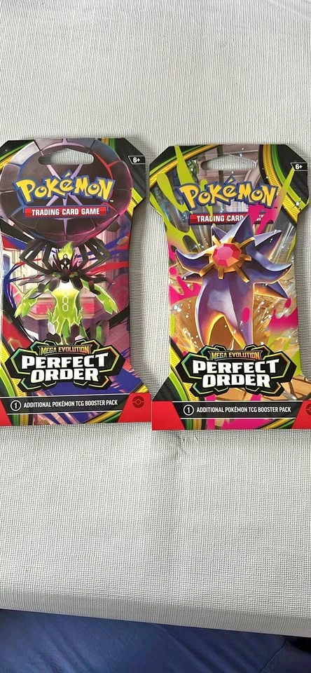 Pokémon TCG Mega Evolution Perfect Order Booster Packs 2