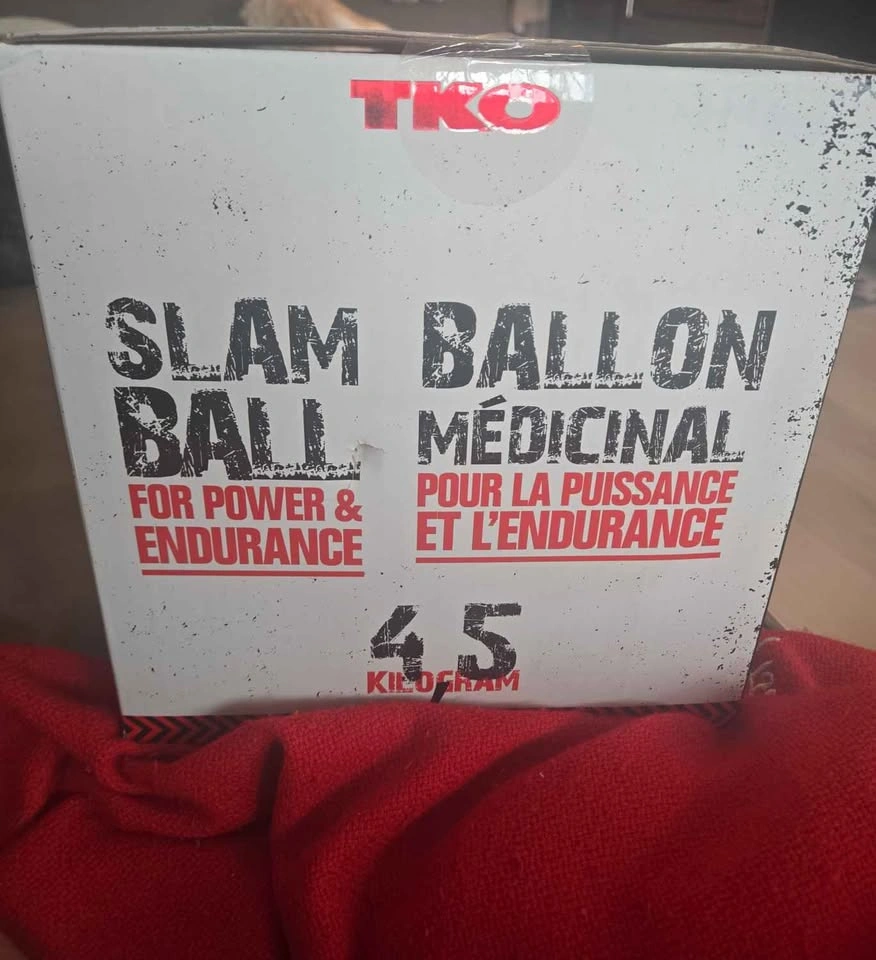 TKO Slam Ball 4.5 KG / 10 lb ultimate workout tool!! - photo 4