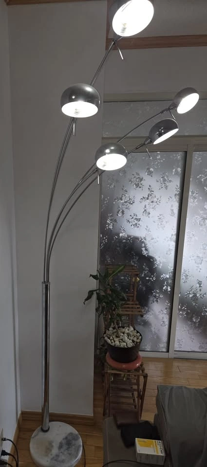 STRUCTUBE 5-Light Peacock Floor Lamp - photo 2