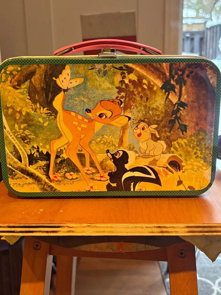 Vintage Disney Bambi Metal Lunchbox