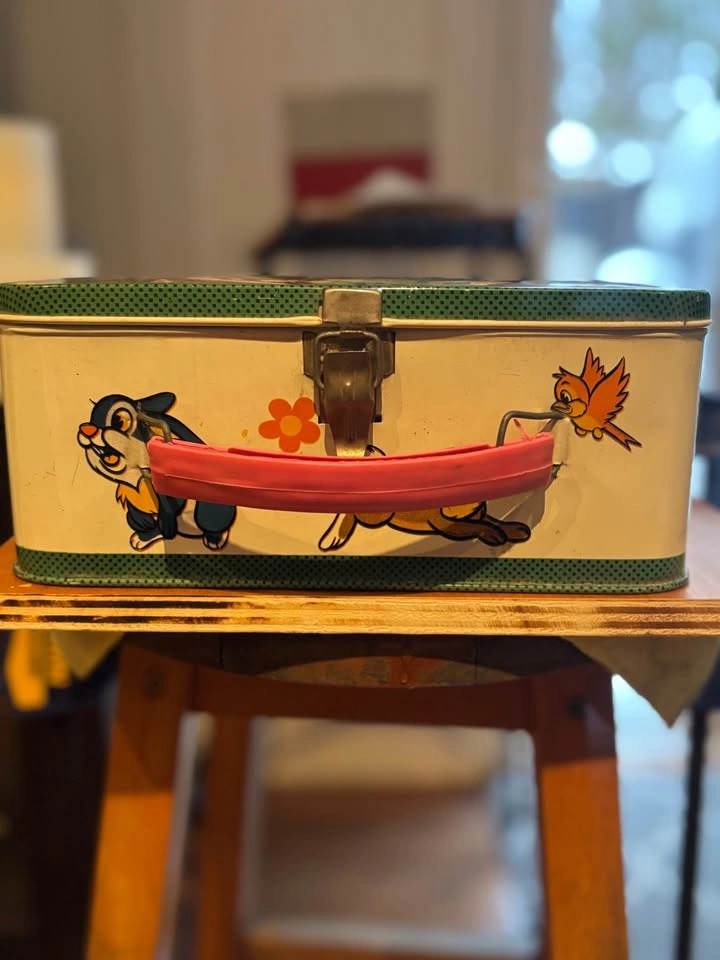 Vintage Disney Bambi Metal Lunchbox - photo 2