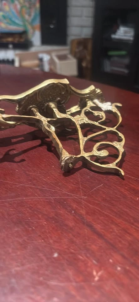 Vintage Brass Monastery Door Porch Bell - photo 2