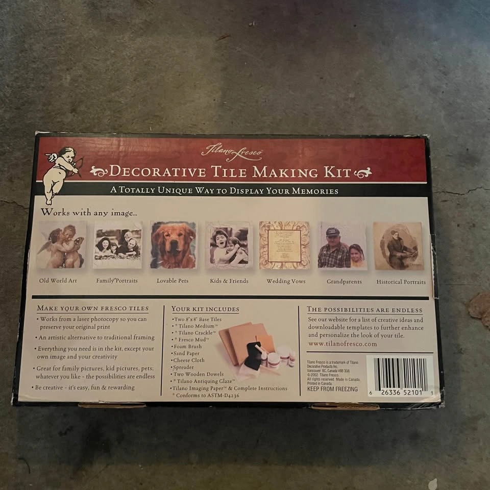 BNIB Decorative Tile Making Kit - photo 2