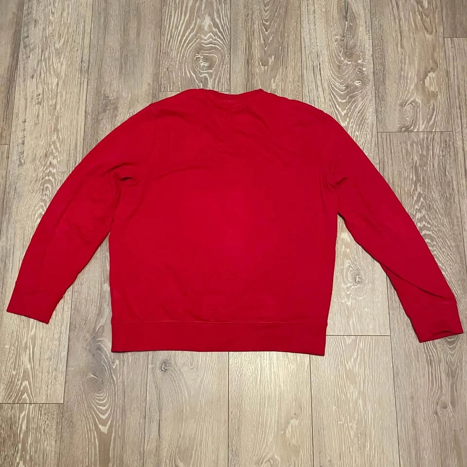 Gap Gradient Logo Crewneck Red Size Large - photo 2