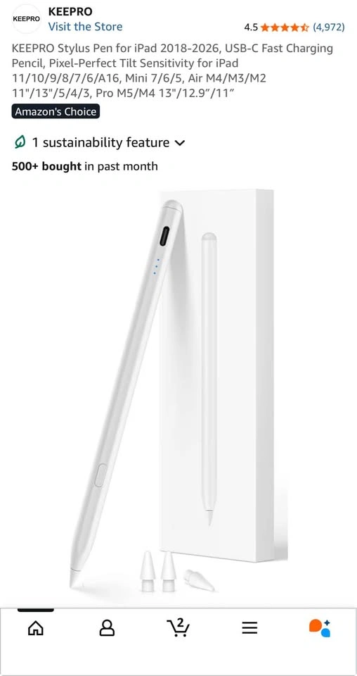 New - Stylus Pen for iPad (2018-2026) - photo 2