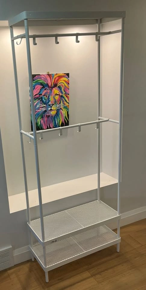 MACKAPÄR Coat rack with shoe storage unit - photo 2