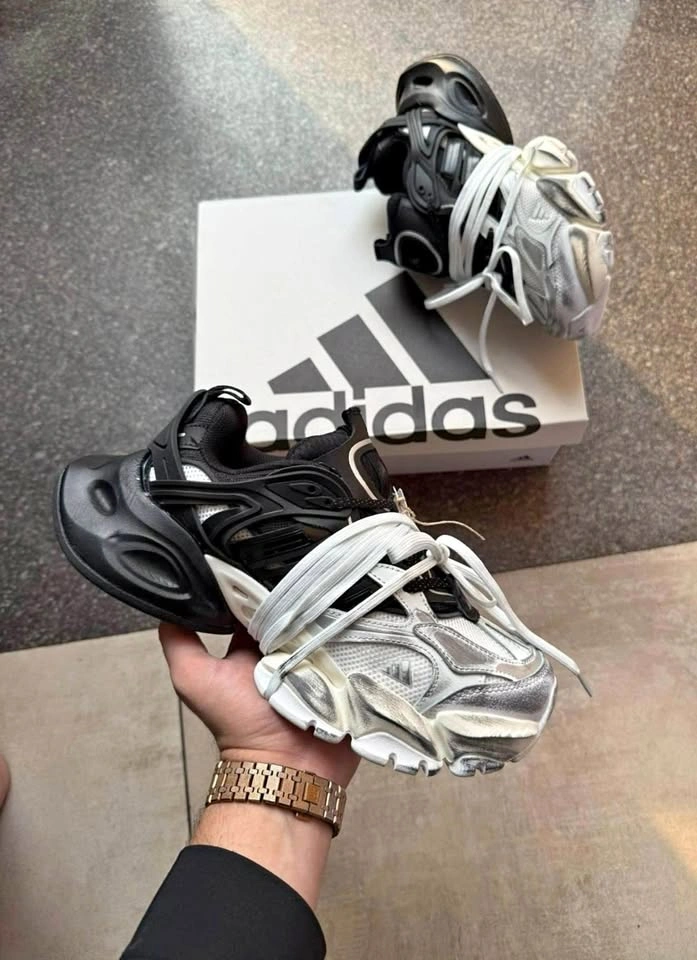 Chunky Sneakers Black & Silver – Rare Style OG reps