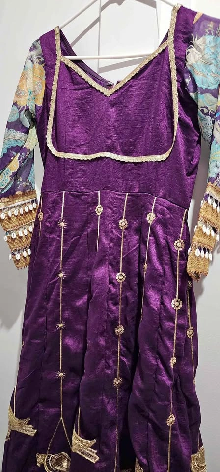 Anarkali gown with dupatta