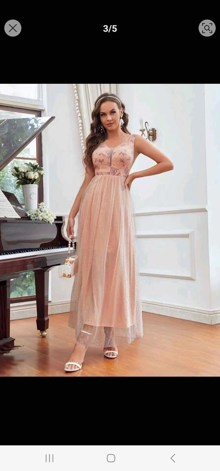 Sequin sleeveless dress - photo 5