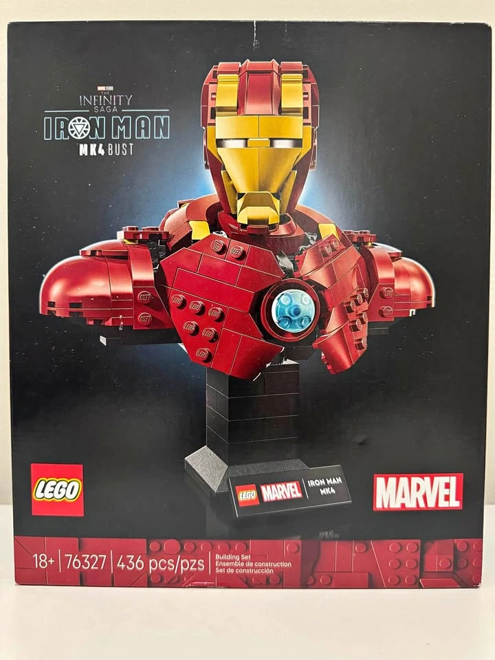 🔥 LEGO Iron Man MK4 Bust - Brand New (Sealed) 🔥