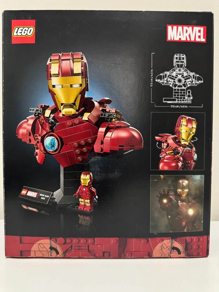 🔥 LEGO Iron Man MK4 Bust - Brand New (Sealed) 🔥 - photo 2