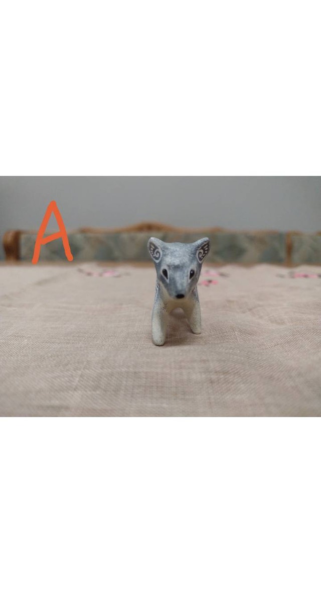 Wolf Figurines - Handcrafted One-of-a-Kind - photo 3
