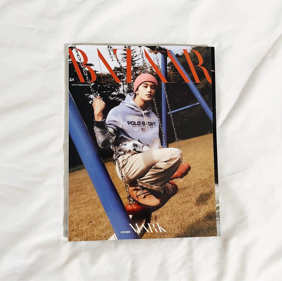 NCT Mark Harper's Bazaar Nov 2022 Magazine - photo 3