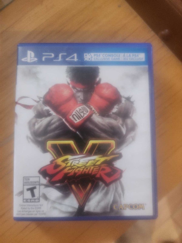 sfv for the ps4