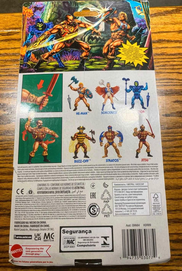 Brand New 2022 Mattel “Jitsu” Masters of the Universe - photo 4