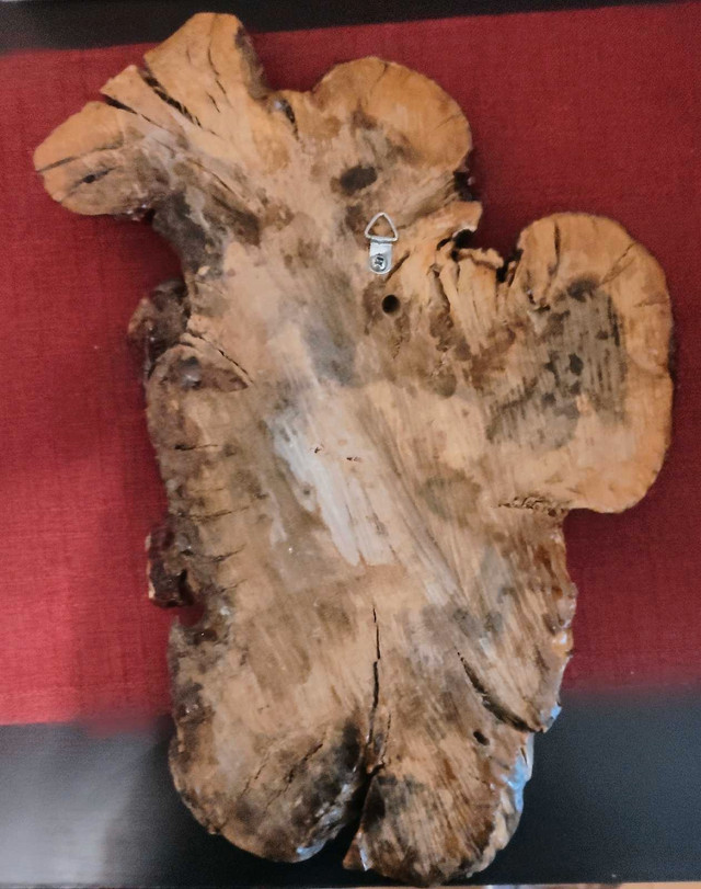 Hand carved wooden Owls Wall Decoration - photo 3