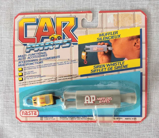 Brand new 1988 Nasta Micro Sized Cars Muffler/whistle thumbnail