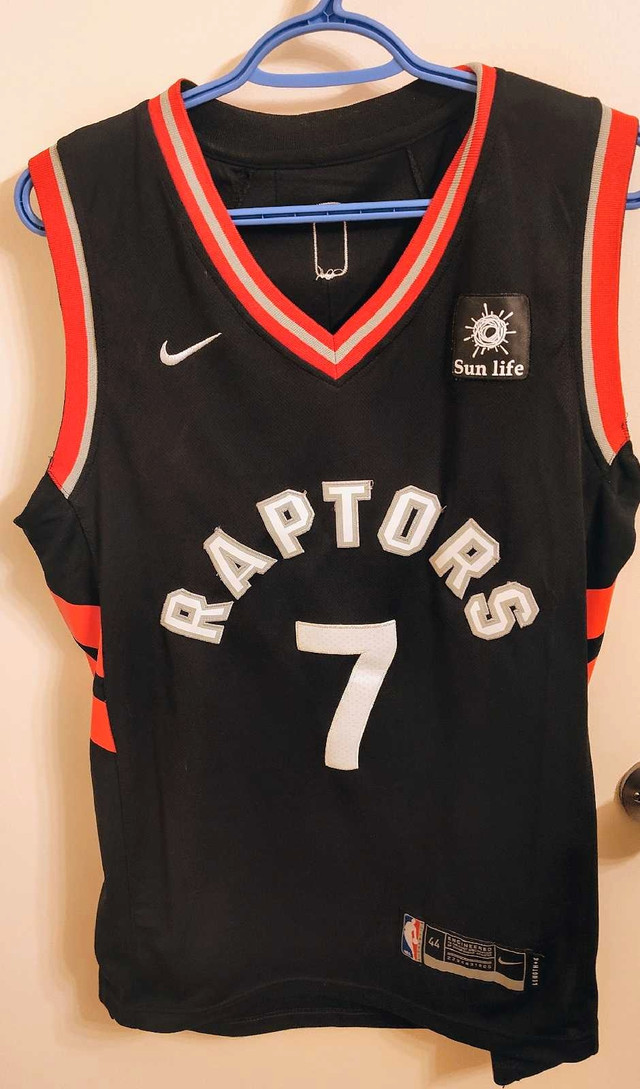Nike Raptors Kyle Lowry Sunlife Jersey Sz 44