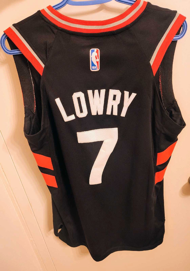 Nike Raptors Kyle Lowry Sunlife Jersey Sz 44 - photo 4