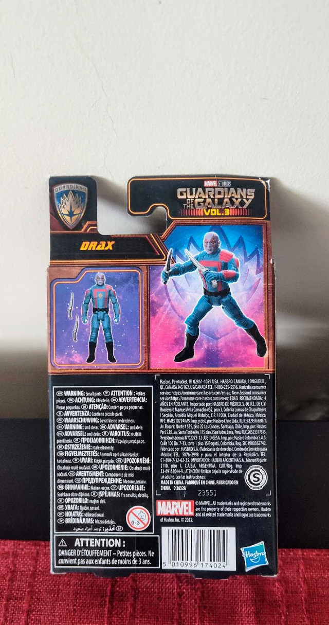 Hasbro Marvel Guardians of the Galaxy Drax 4" Figure - photo 2