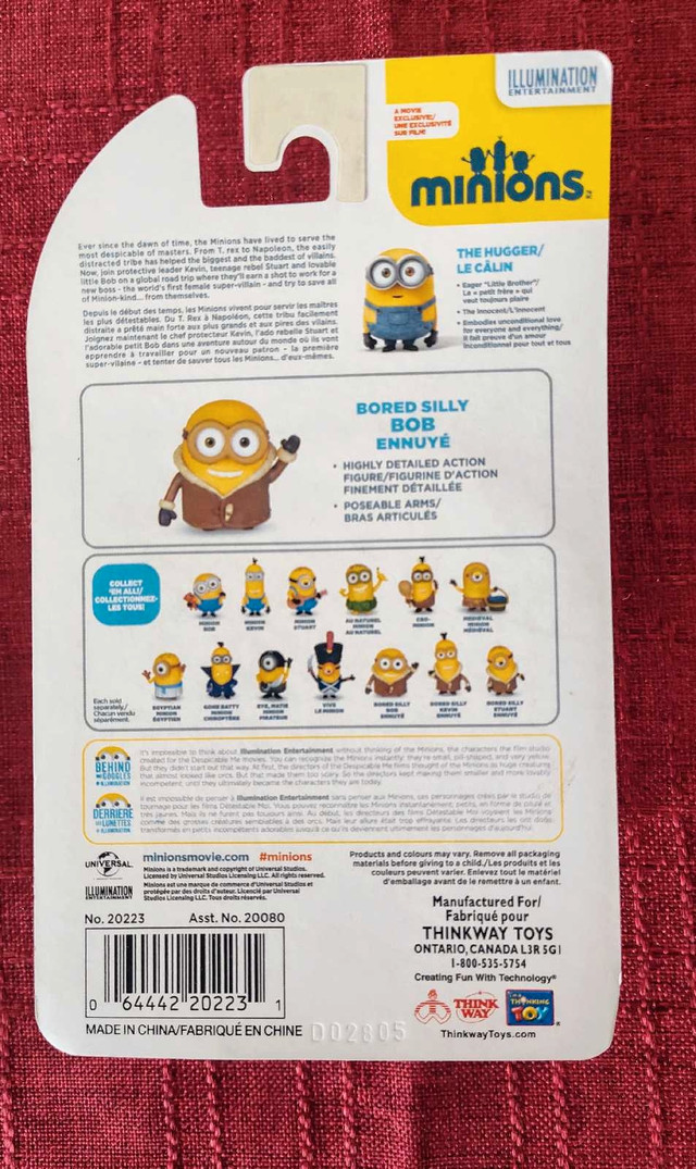 MINIONS BORED SILLY BOB FIGURE - photo 2