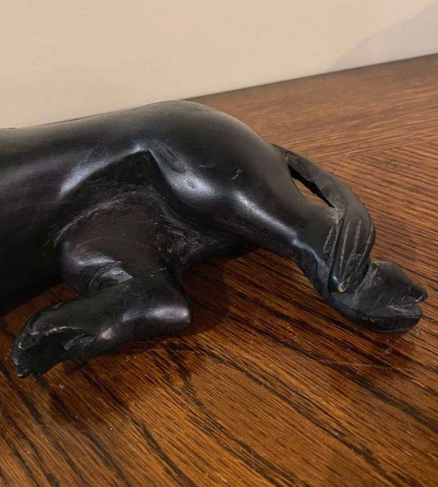 Vintage Hand Carved African Lion - photo 4
