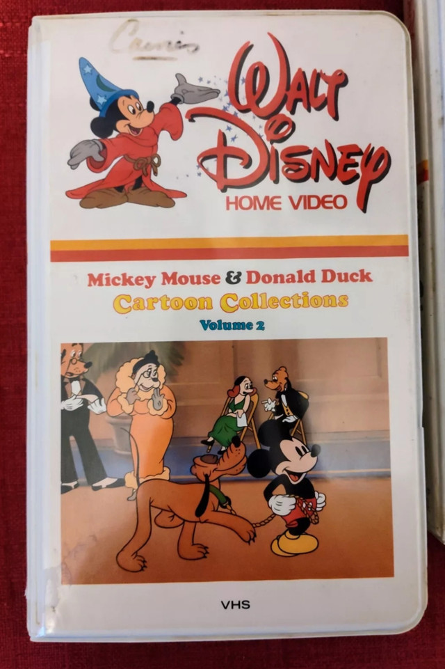 Mickey Mouse & Donald Duck Cartoon Vol 2 (VHS, 1981)