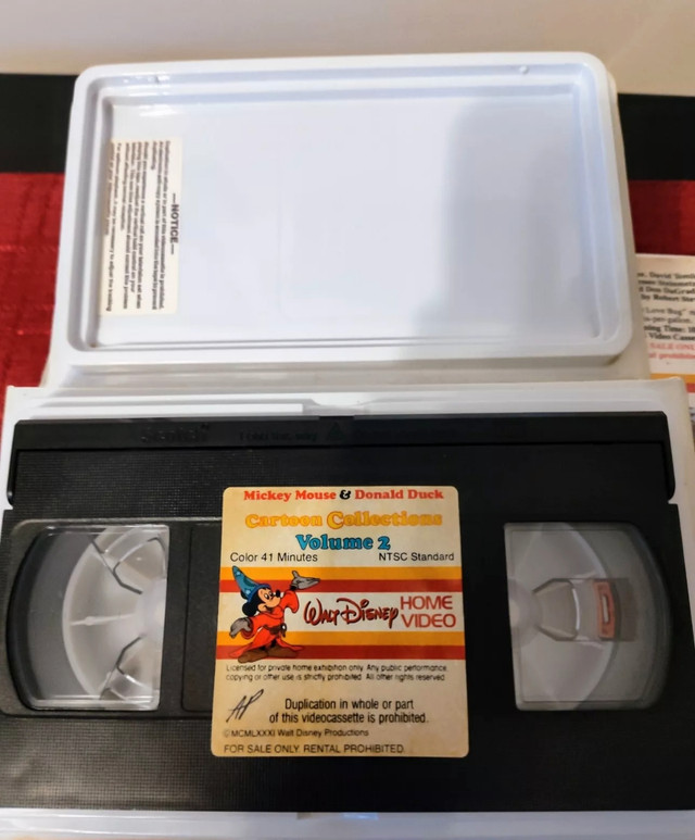 Mickey Mouse & Donald Duck Cartoon Vol 2 (VHS, 1981) - photo 3