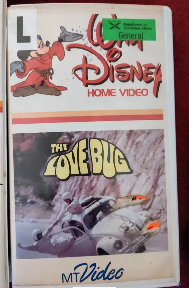 The Love Bug (VHS, 1985) Walt Disney Home Video Rare thumbnail
