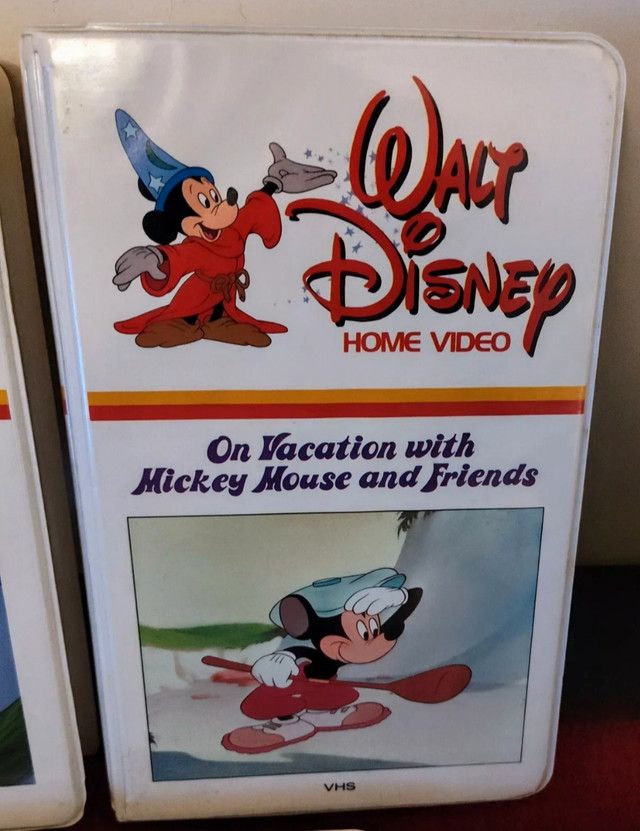 Walt Disney Home Video On A Vacation With Mickey Mouse