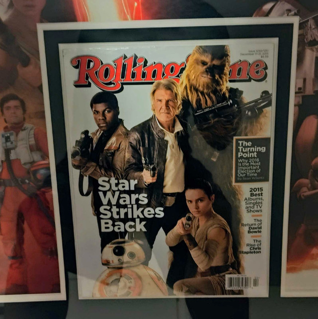 Frameworth Star Wars: The Force Awakens Rolling Stone - photo 2