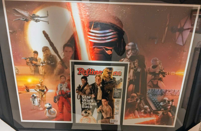 Frameworth Star Wars: The Force Awakens Rolling Stone - photo 3