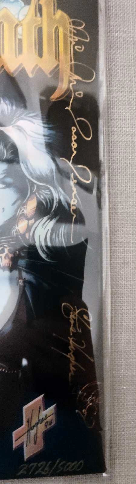 1995 Lady Death: Between Heaven & Hell #1 Chromium - photo 5