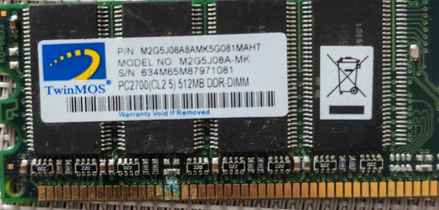 Hynix 256 MB DDR2 Memory + More RAM - photo 4