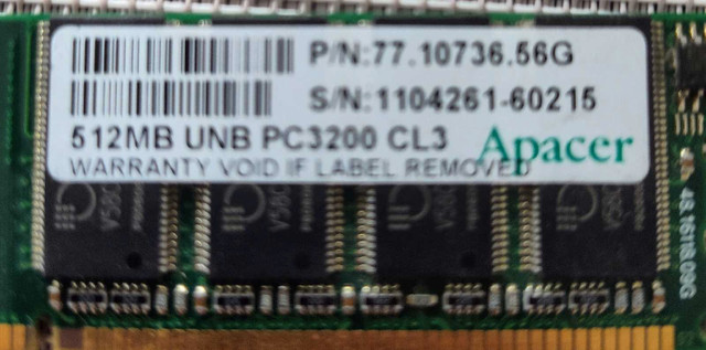 Hynix 256 MB DDR2 Memory + More RAM - photo 5