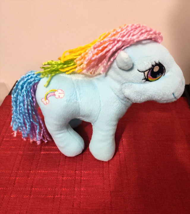 Vintage 2000's Hasbro My Little Pony G3 Rainbow Dash Plush