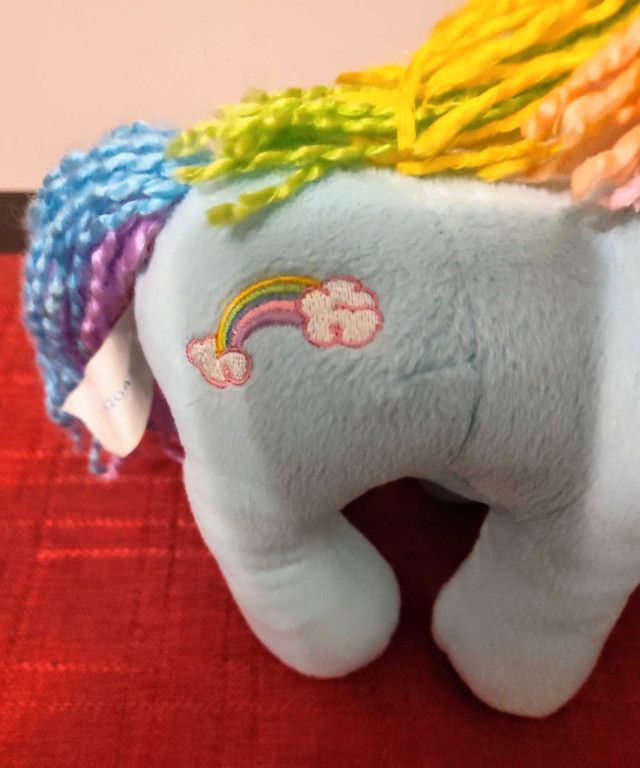 Vintage 2000's Hasbro My Little Pony G3 Rainbow Dash Plush - photo 4