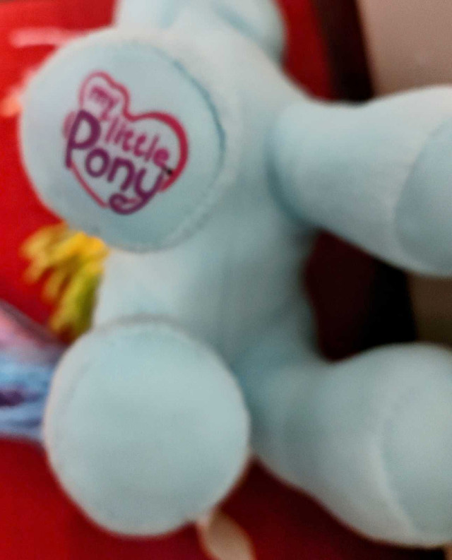 Vintage 2000's Hasbro My Little Pony G3 Rainbow Dash Plush - photo 5