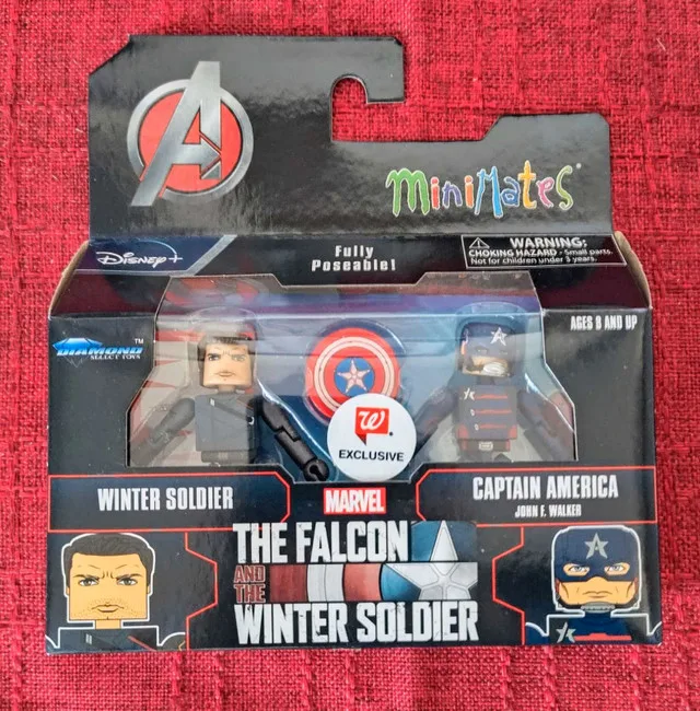 Disney Captain America & Winter Soldier Minimates thumbnail