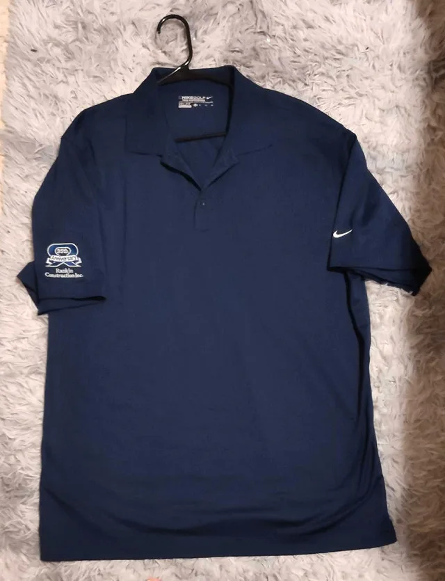 Men's Nike golf polo shirt size XL L 31" x 24" thumbnail