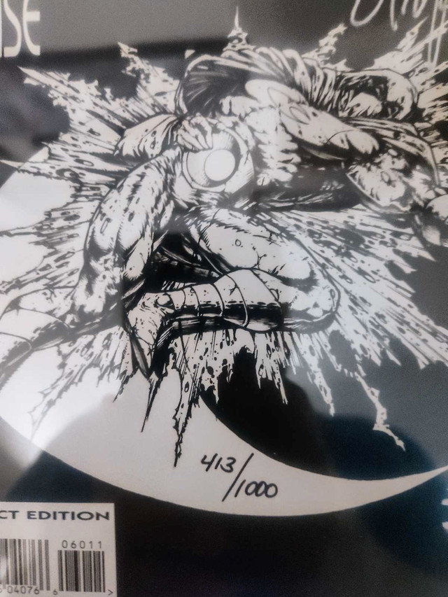 MOON KNIGHT # 60 Signed By STEPHEN PLATT #413/1000 COA - photo 3
