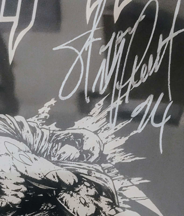 MOON KNIGHT # 60 Signed By STEPHEN PLATT #413/1000 COA - photo 4