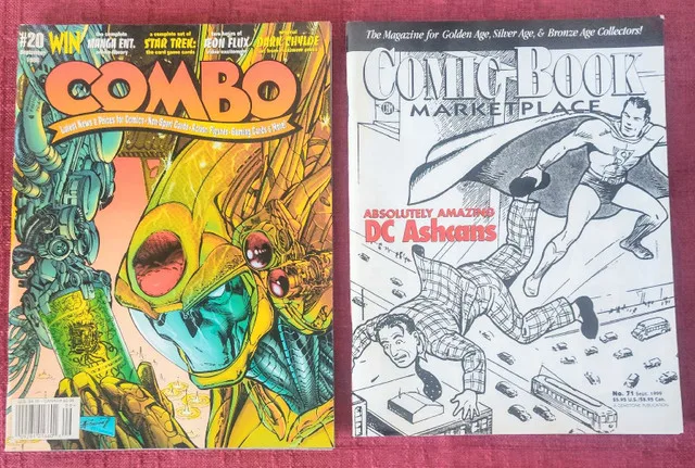90's comic book price guides combo & comic book marketplace thumbnail