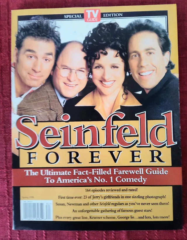SEINFELD FOREVER TV Guide Magazine 1998 thumbnail