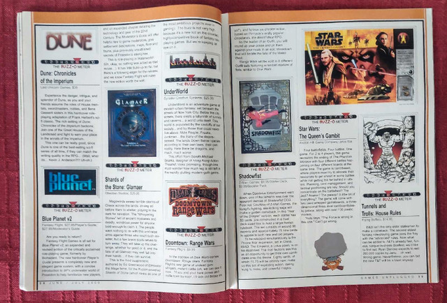 GAMES UNPLUGGED Magazine # 1 Premier Issue! - photo 3