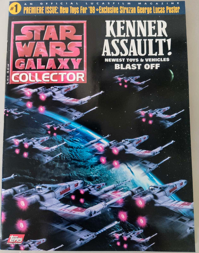 1998 STAR WARS GALAXY Magazine #1 - photo 3