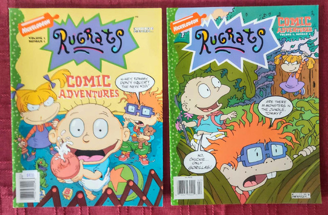 Rugrats Comics Adventure Lot Vol 1 #s 1,2